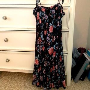 American Eagle swing dress in floral print